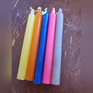 Five Pack of Chime Candles